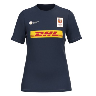 Camisa Mizuno Nevobo Teamnl Mujer Azul Marino - Chile M608HUIWOT